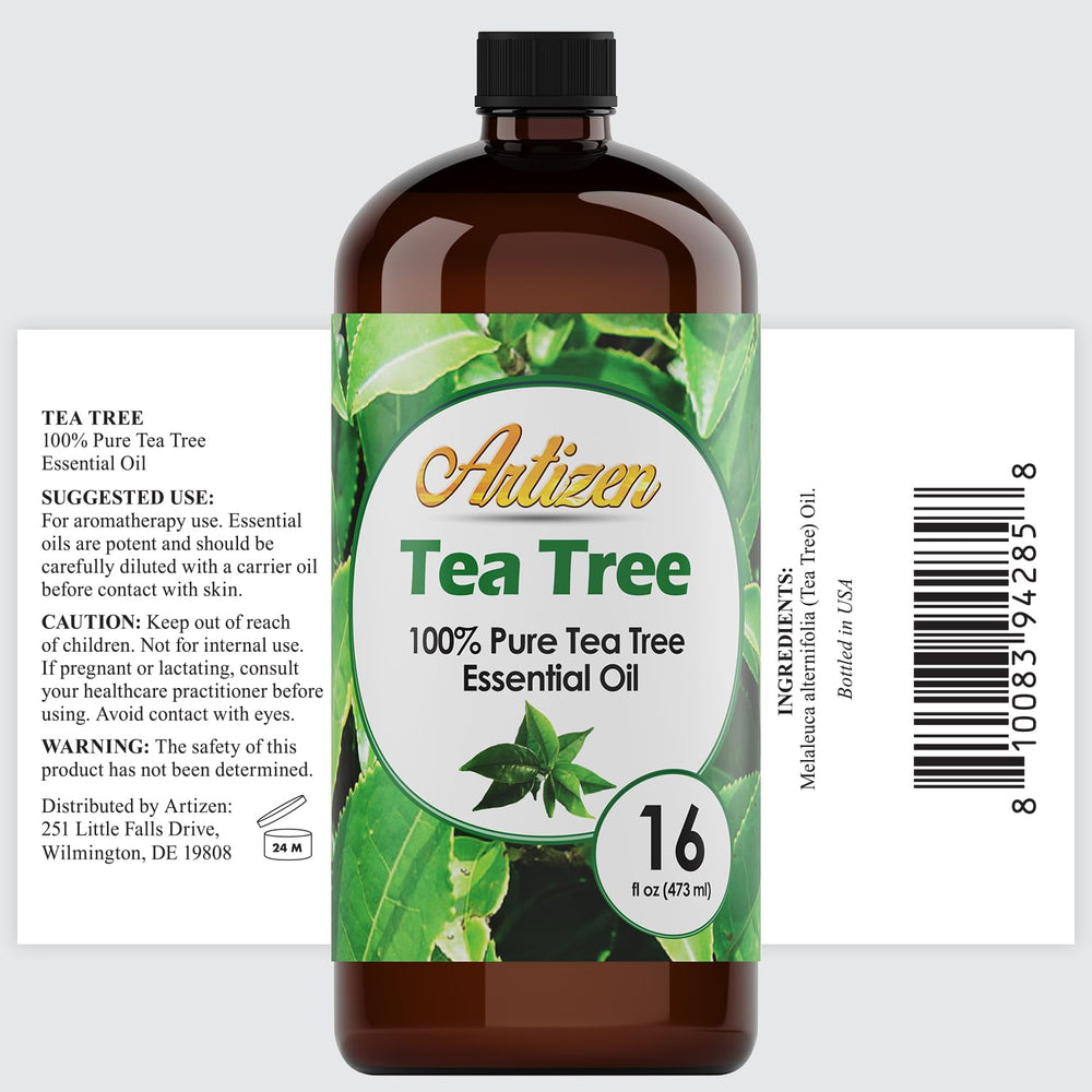 Artizen Tea Tree Oil diffuser setup showing versatile aromatherapy use.