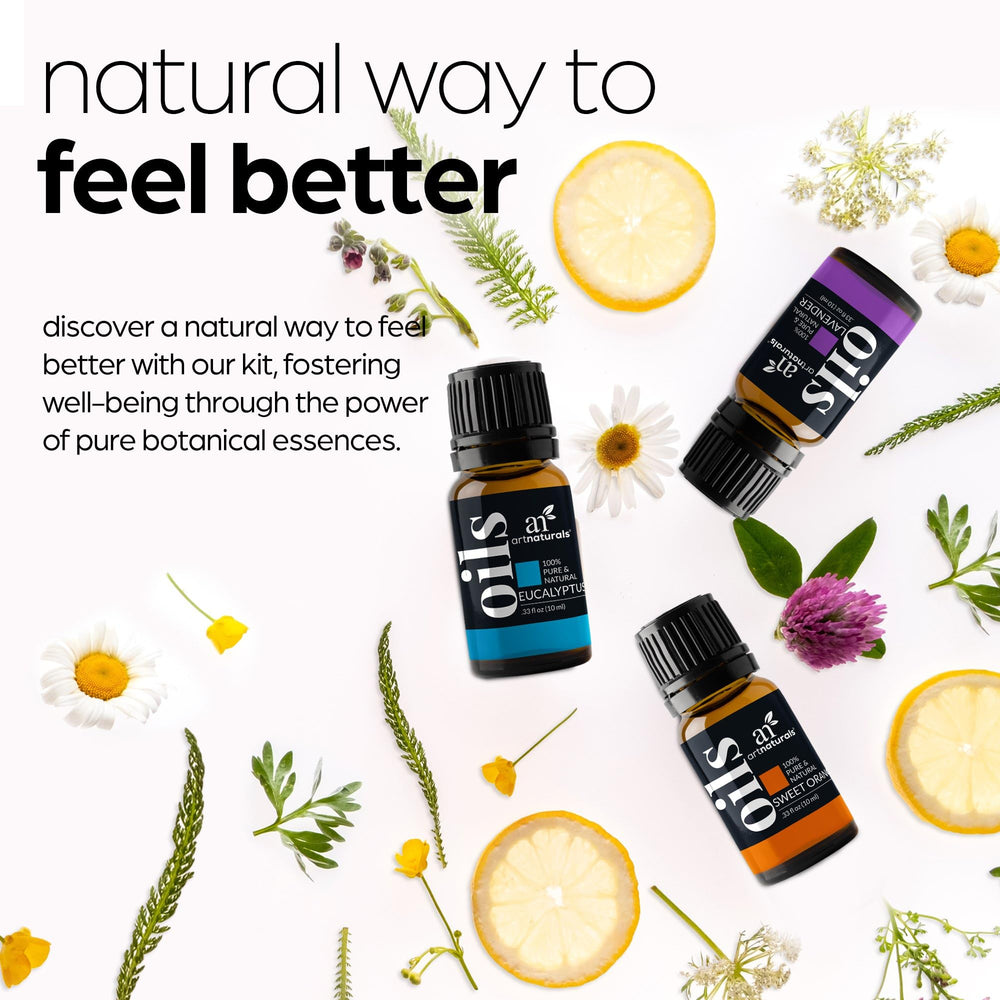 ArtNaturals Diffuser-ready blend shown for easy aromatherapy setup.