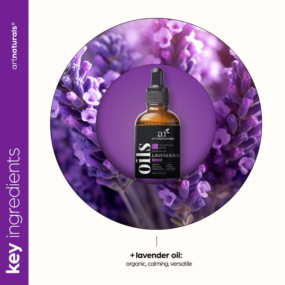 ArtNaturals lavender oil in bath or massage oil for relaxation