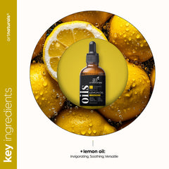 Artnaturals Lemon Essential Oil featured in DIY skincare recipes for radiance