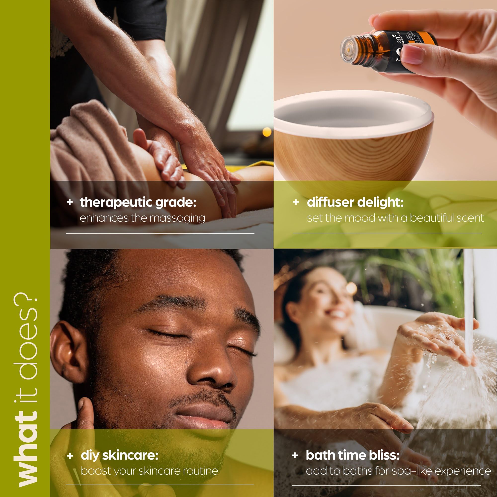 ArtNaturals Peppermint oil bottle for a refreshing, energizing scent.