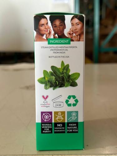 artnaturals Peppermint Oil diffuser scent uplifting room ambiance.