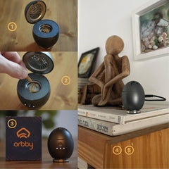 Artronic Orbby packaging gift box conveys ready-to-gift diffuser set
