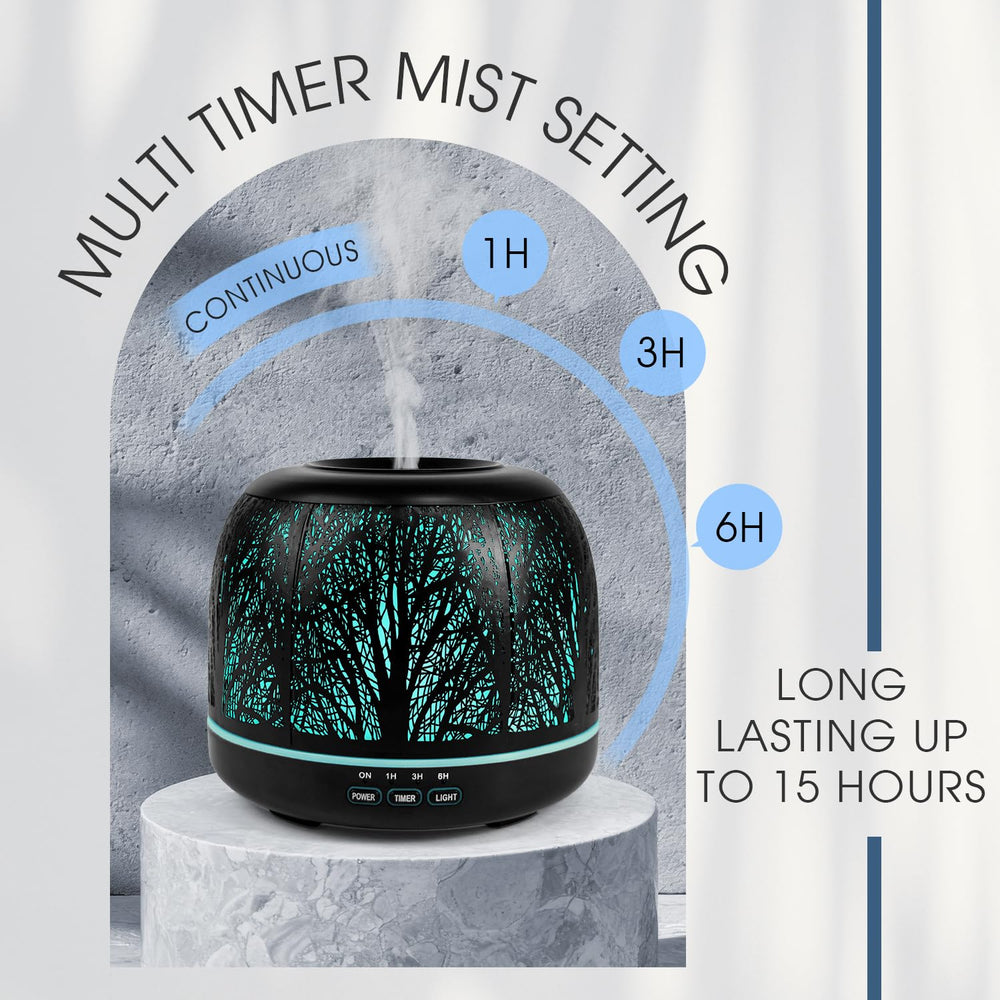 ARVIDSSON diffuser offers automatic shut-off for worry-free nights and quiet use.
