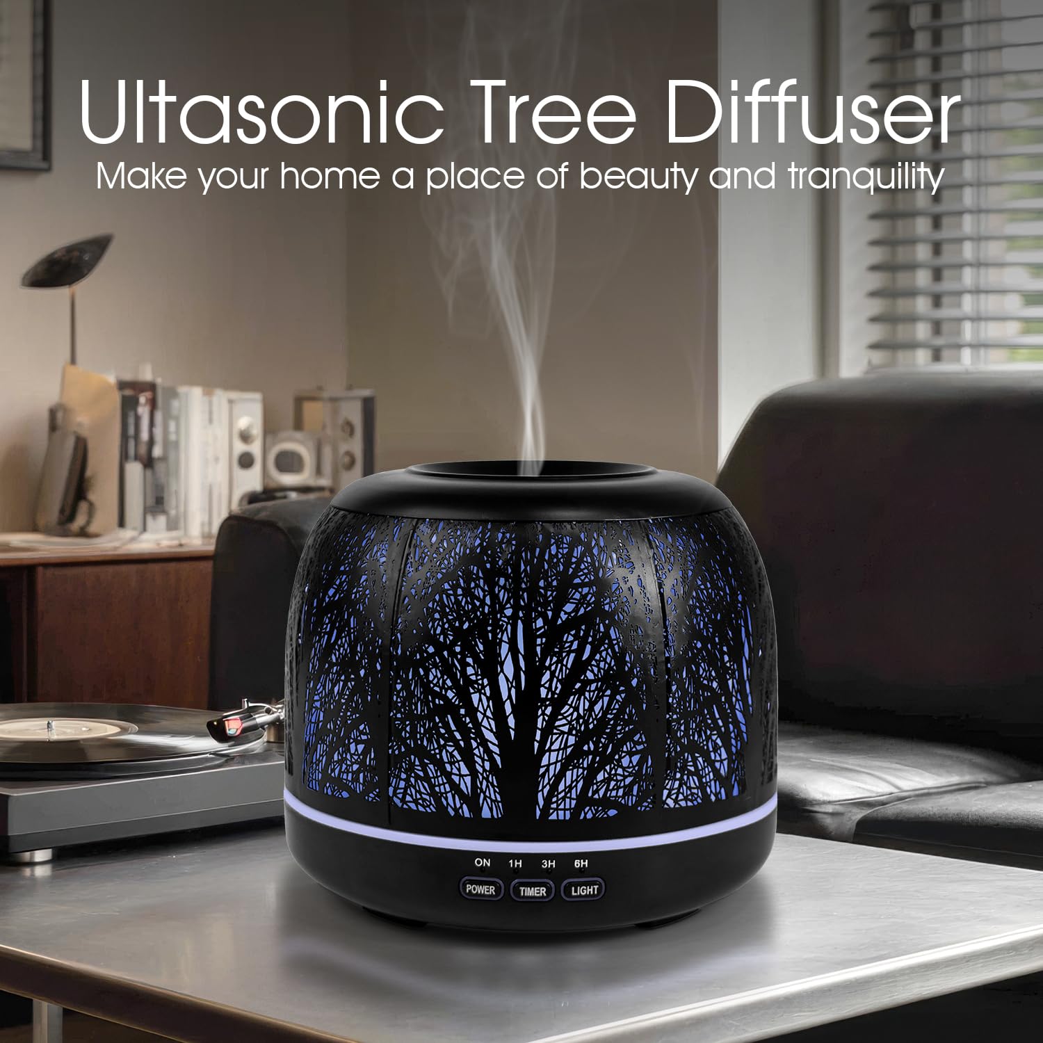 ARVIDSSON BPA-free plastic diffuser ensures safe, simple operation in daily life.