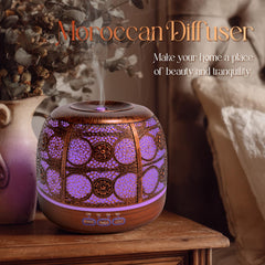 ARVIDSSON 500ml diffuser operates whisper-quiet for undisturbed relaxation.
