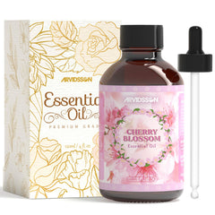 ARVIDSSON Cherry Blossom essential oil bottle for diffusion and calm ambiance.