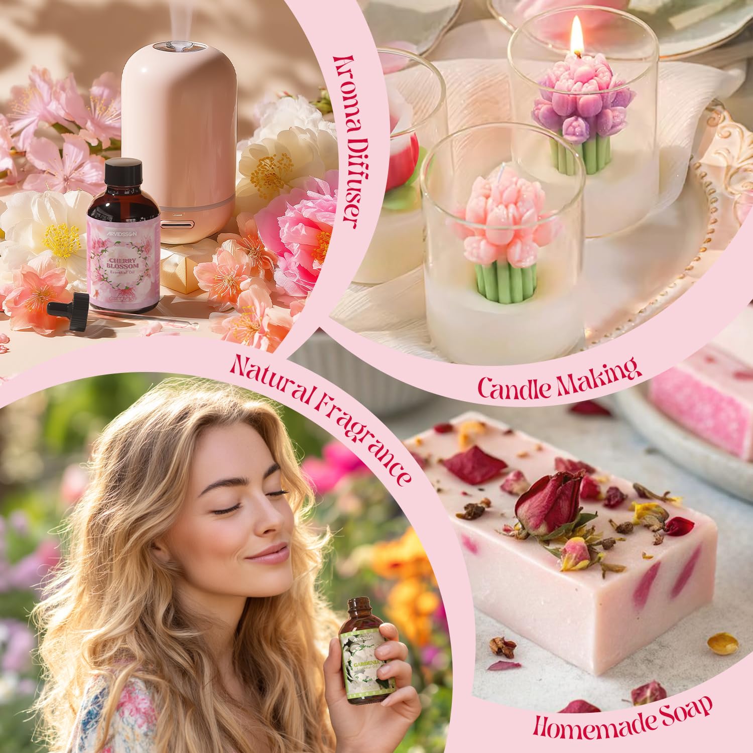 ARVIDSSON Cherry Blossom oil mist for room freshening.