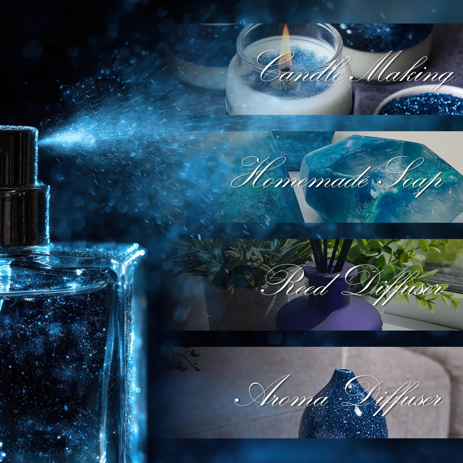 ARVIDSSON Cologne oils bundle for candles, soaps, and perfumes.