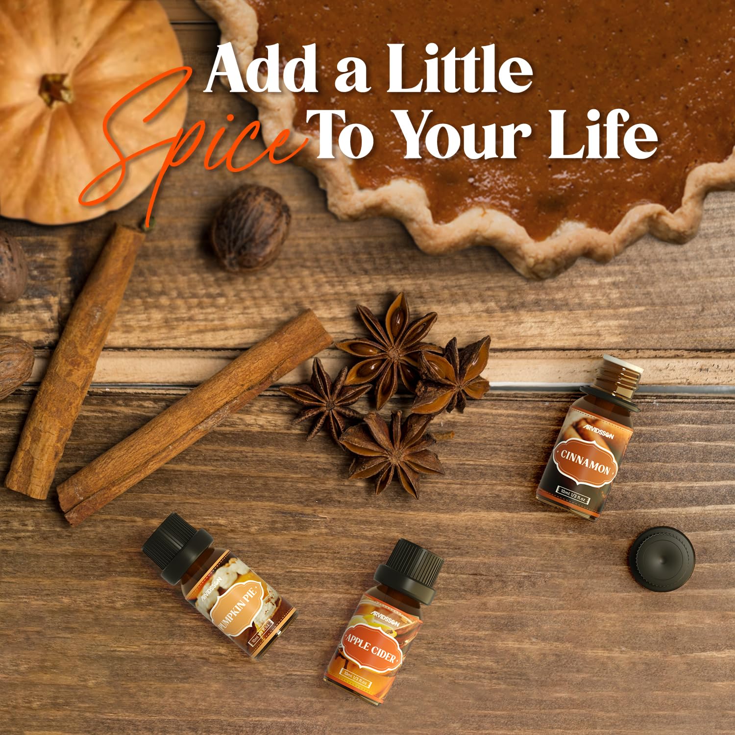 ARVIDSSON cozy fragrance oil bottle supports relaxation and mood.