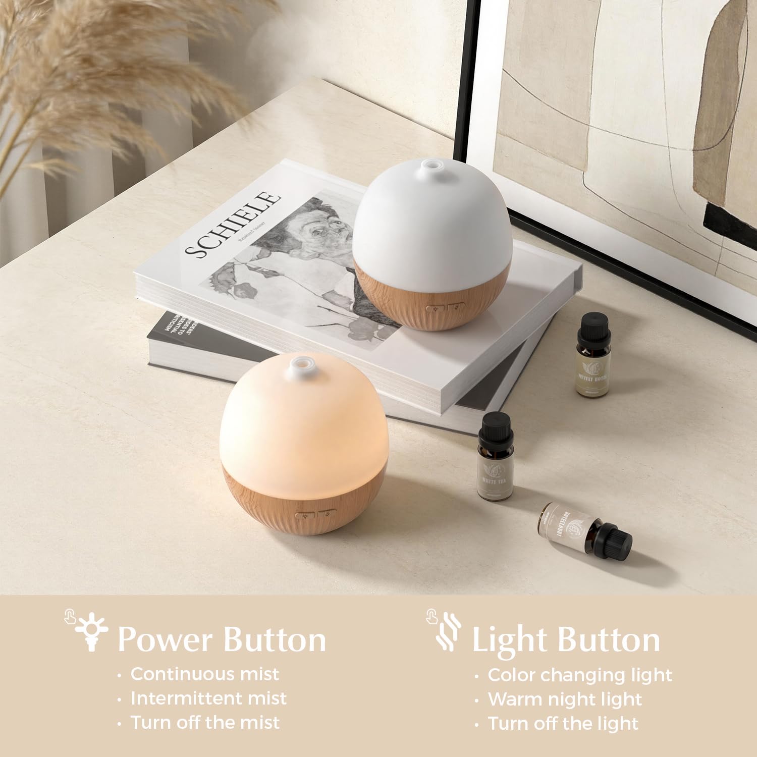 ARVIDSSON diffuser offers continuous and intermittent mist for customization
