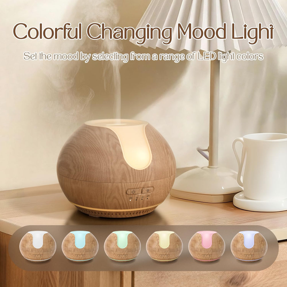 ARVIDSSON diffuser shows mist timer interface for customizable aroma sessions.