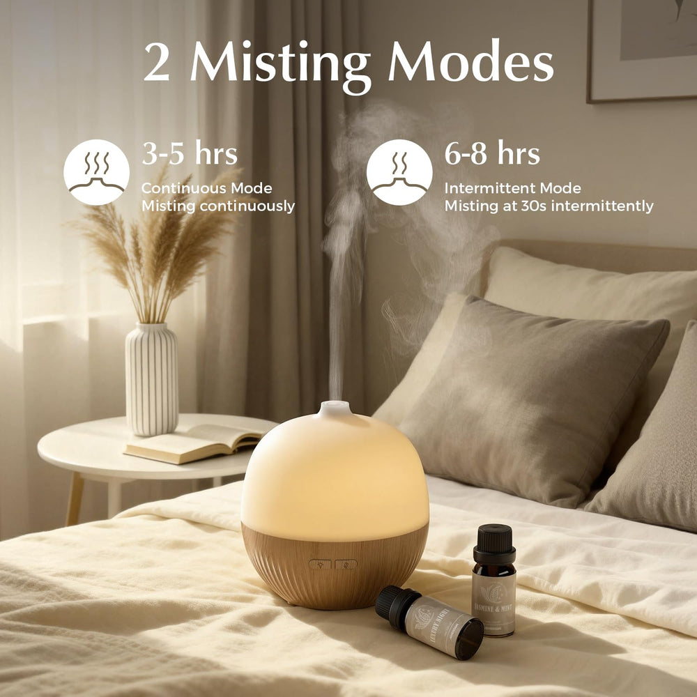 ARVIDSSON ultrasonic diffuser operating silently for quiet moments