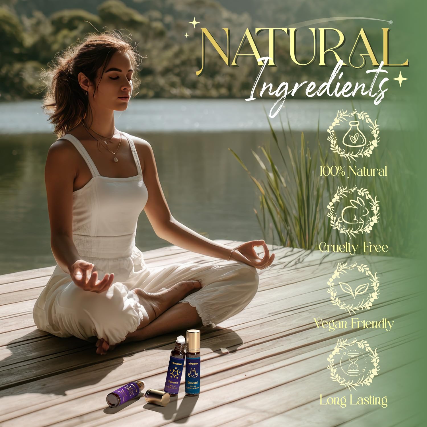 ARVIDSSON Focus roll-on for mental clarity during work or study
