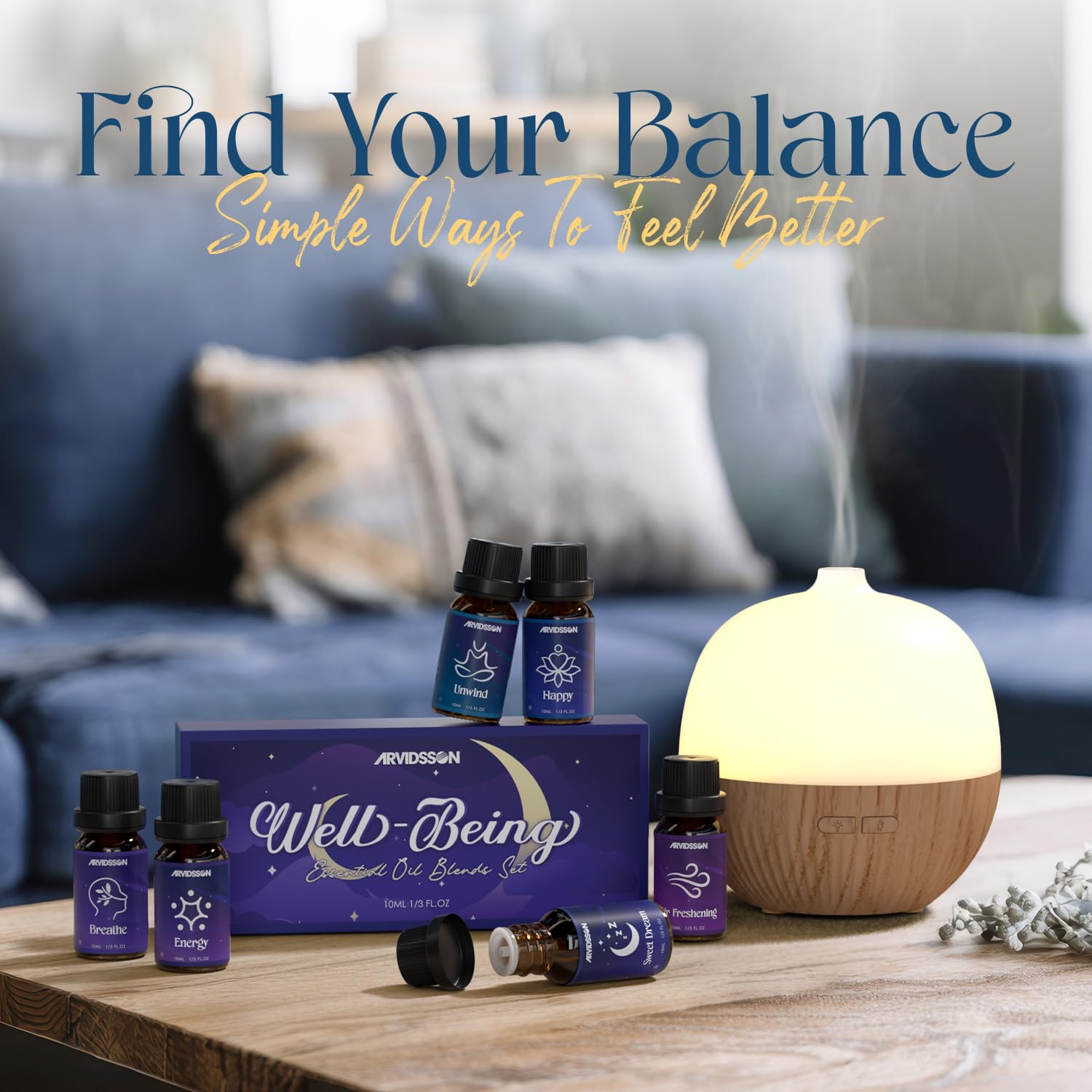ARVIDSSON Gift idea for birthdays or housewarmings with soothing scents