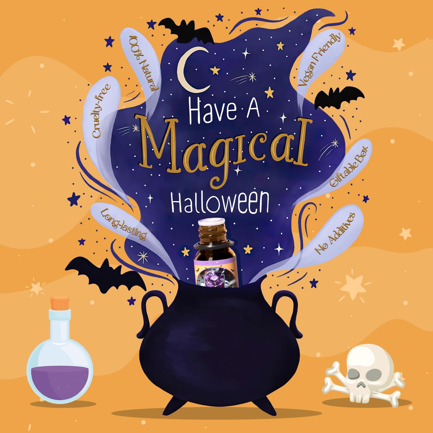 ARVIDSSON Spooky Spices blend for mysterious, enchanting spaces.