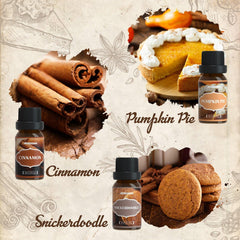 ARVIDSSON harvest spice oil bottle adds warm ambiance to rooms.