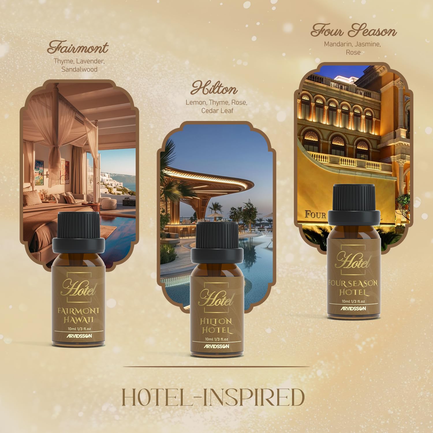 ARVIDSSON hotels-inspired aroma blend captures five-star lobby familiarity