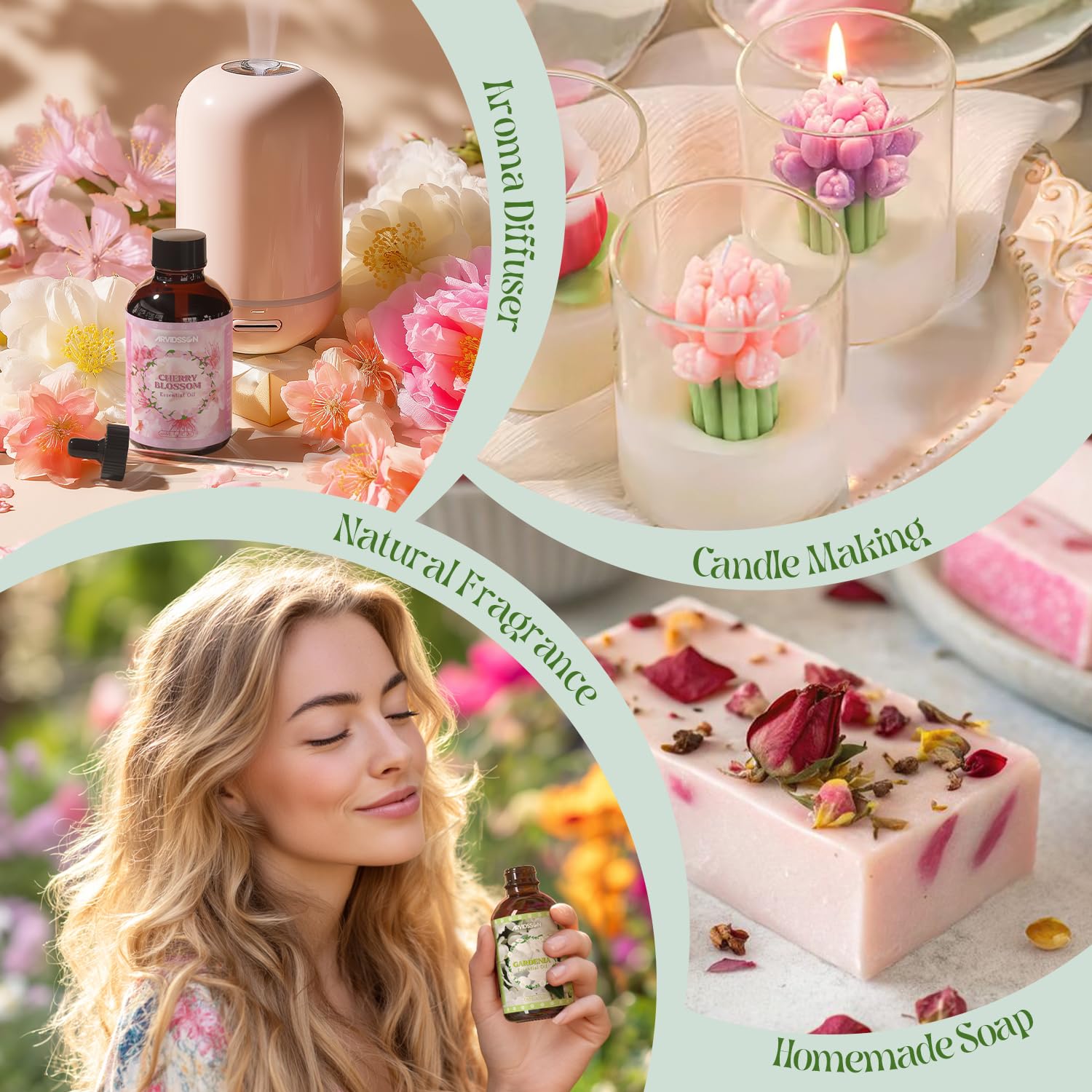 ARVIDSSON Jasmine gift box perfect for aromatherapy gifts.