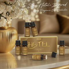 ARVIDSSON luxury hotel fragrance bouquet closeup evokes crisp, refined atmosphere
