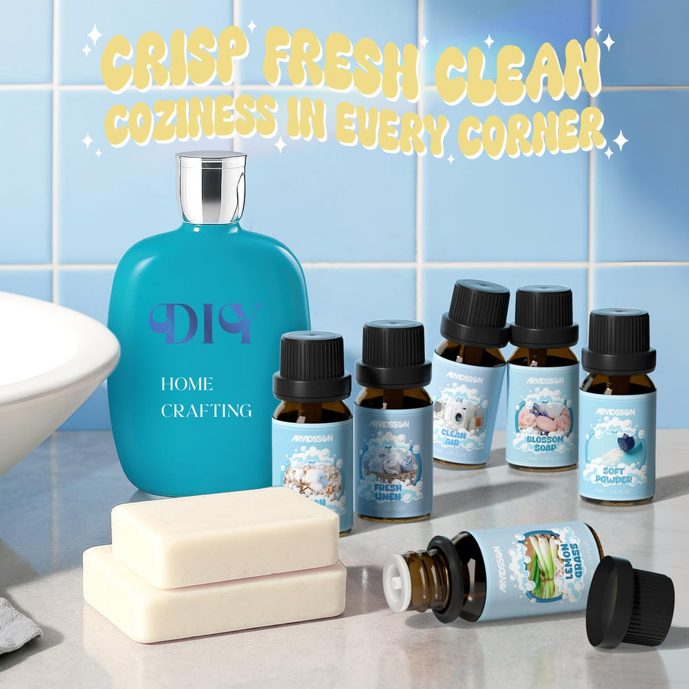 ARVIDSSON Natural cleaning spray idea using oils for eco-friendly home care.