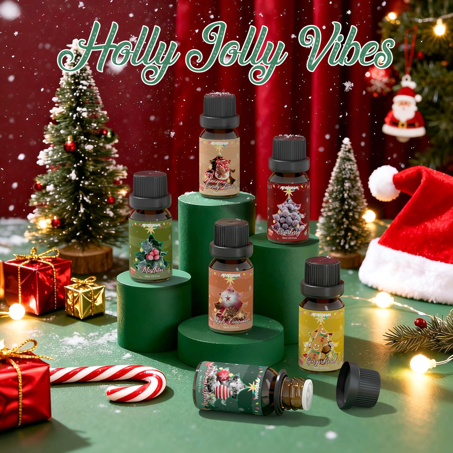 ARVIDSSON orange-peel-cranberry scent brightens spaces with lively, tart notes.
