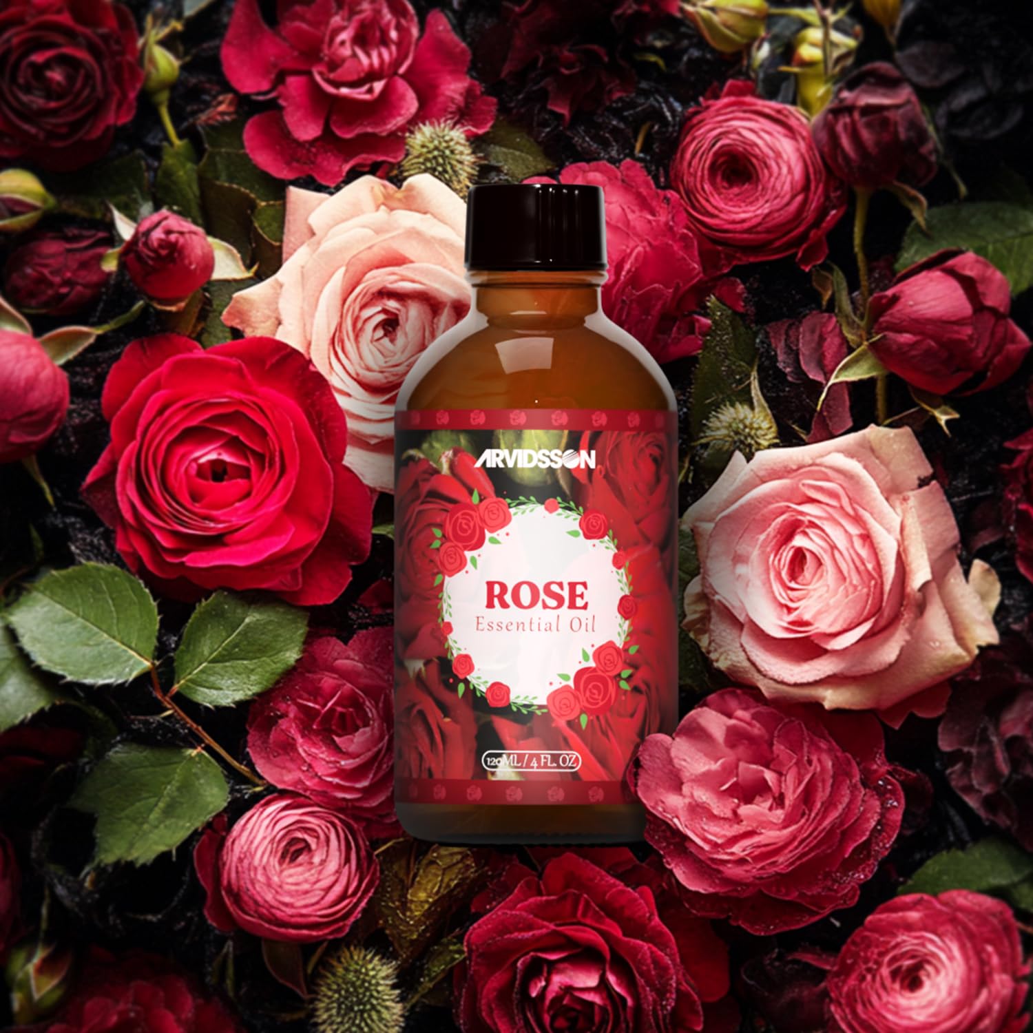 ARVIDSSON Rose Essential Oil room spray ready to refresh spaces