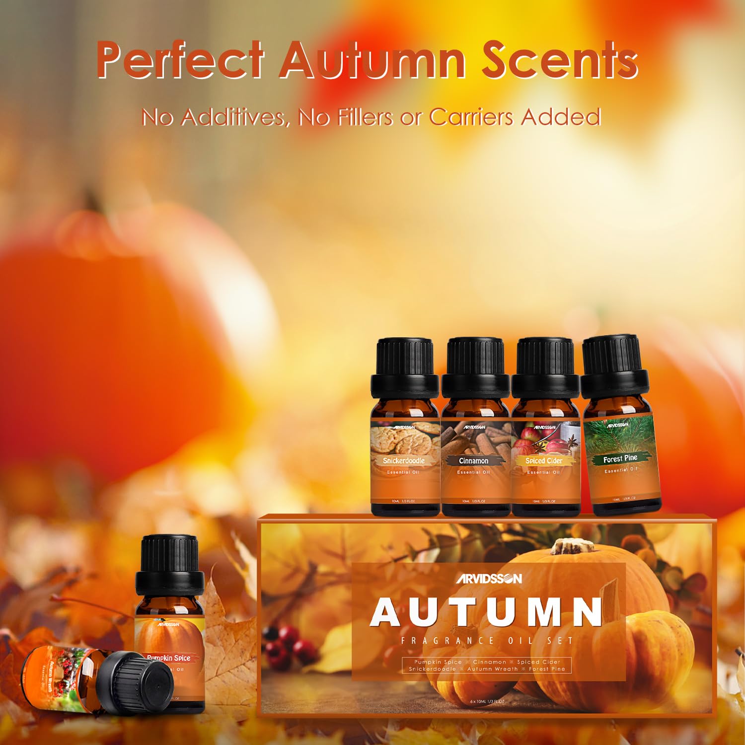 ARVIDSSON Spiced Cider oil bottle for comforting home fragrance.