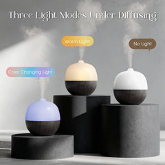 ARVIDSSON ultrasonic diffuser operates quietly for focused work or sleep
