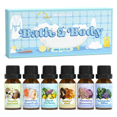 ARVIDSSON Vanilla & Coconut bath fragrance oil bottle for a relaxing soak.