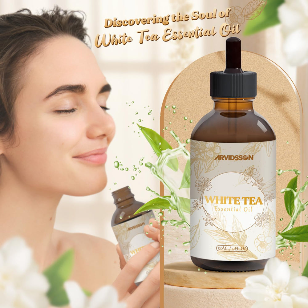 ARVIDSSON White Tea Oil ambience scene creating a calm, inviting space