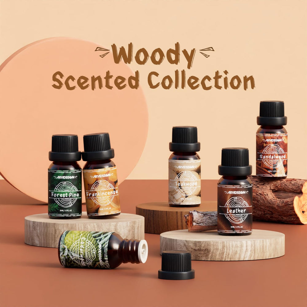 ARVIDSSON Leather bottle—rich scent for DIY soaps and bath products.