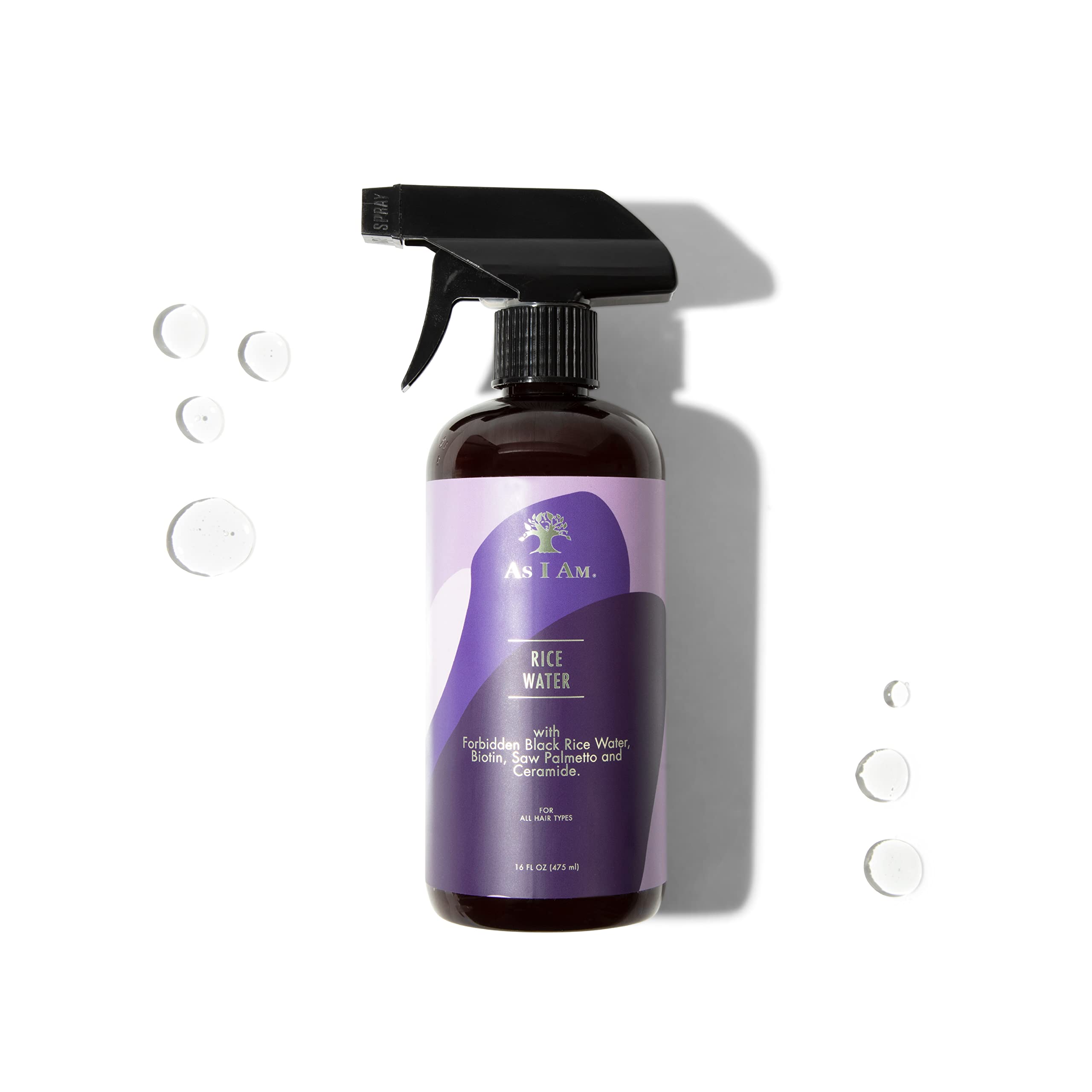 As I Am Biotin and Saw Palmetto ingredients detail for healthier hair