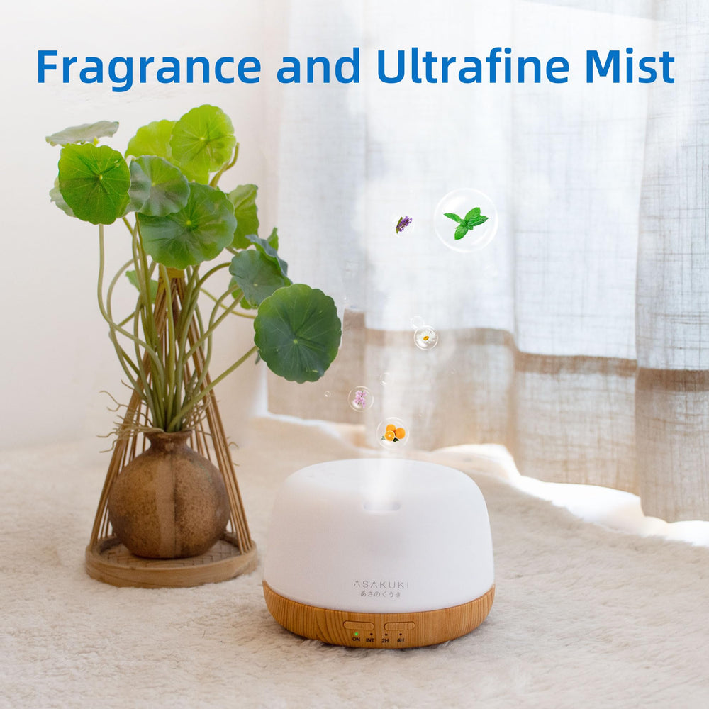 ASAKUKI aroma diffuser for relaxing evenings and calm spaces.