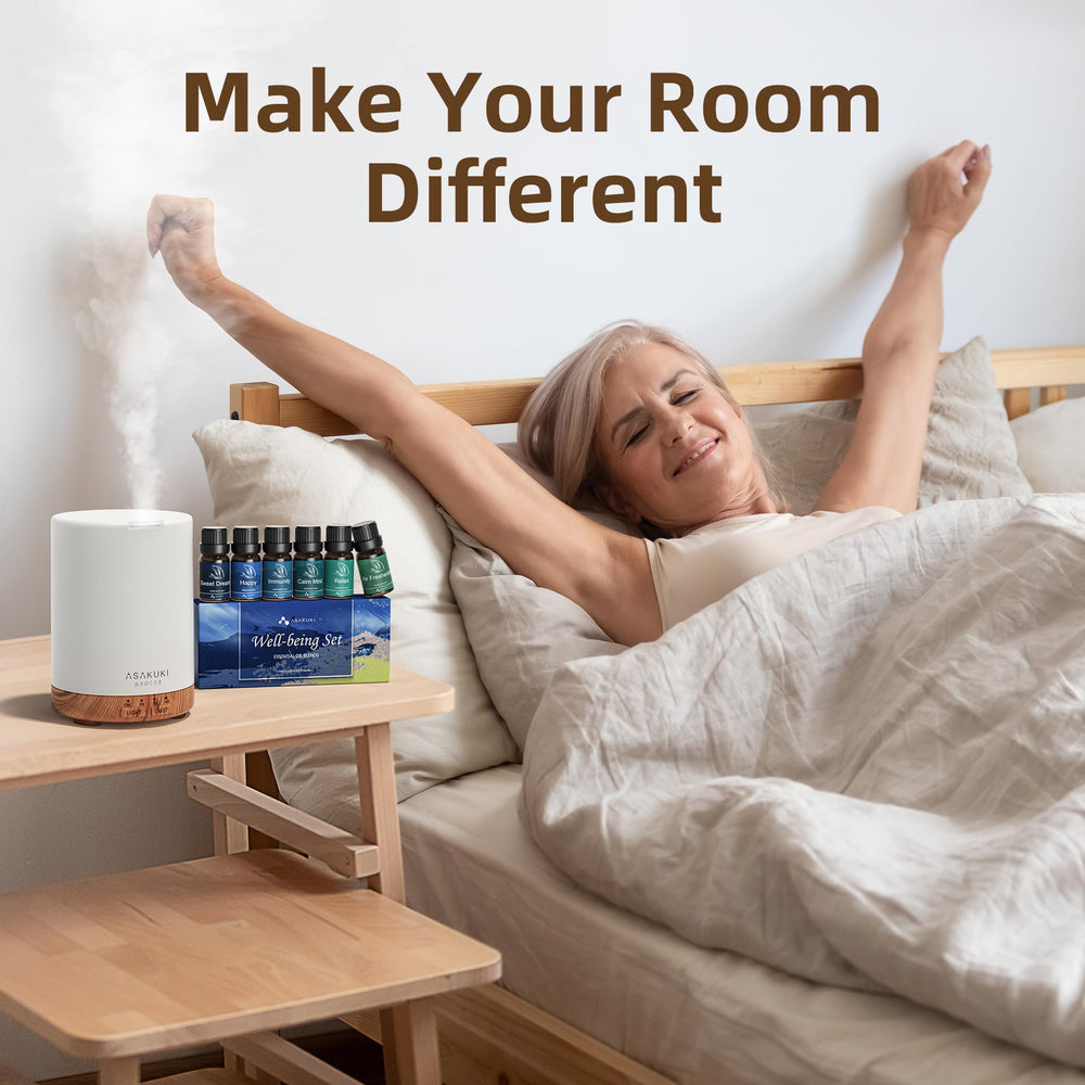 ASAKUKI essential oil set Air Freshening for pleasant room scent