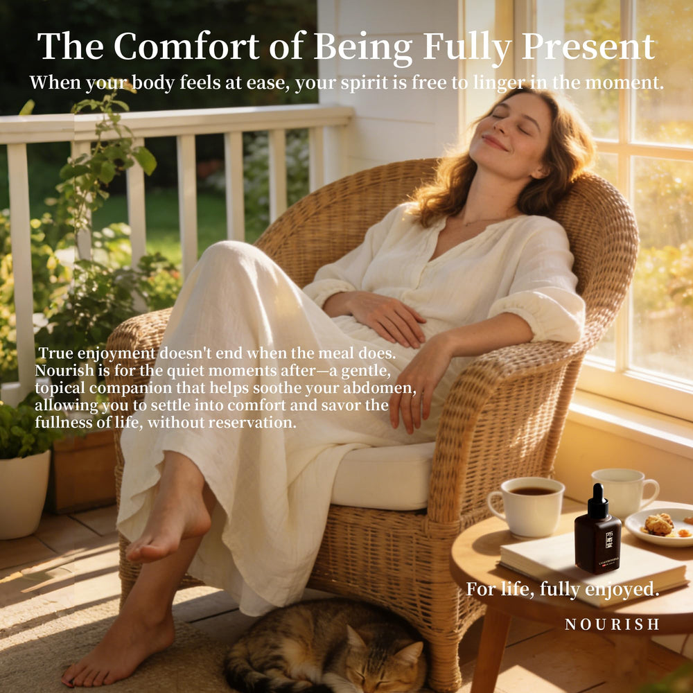 Nourish Bai Zhu herb image signals traditional support for digestion.