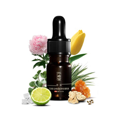 Asanté Labs Solace bottle with dropper for precise aromatherapy on pulse points.