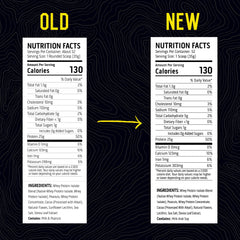 Ascent whey protein shake glass with chocolate peanut butter, smooth texture and aroma