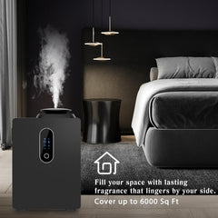 ASCENTYER 1000ml capacity diffuser ready for extended fragrance sessions