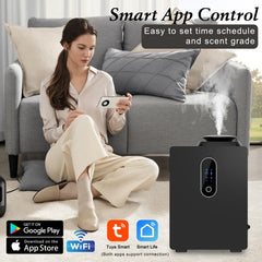 ASCENTYER cold-air diffusion technology for safe scent dispersion