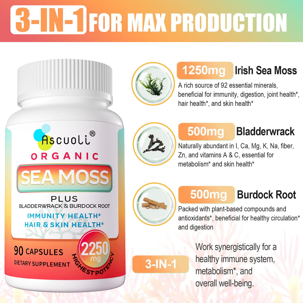 Ascuoli capsules closeup highlighting texture and easy swallow size