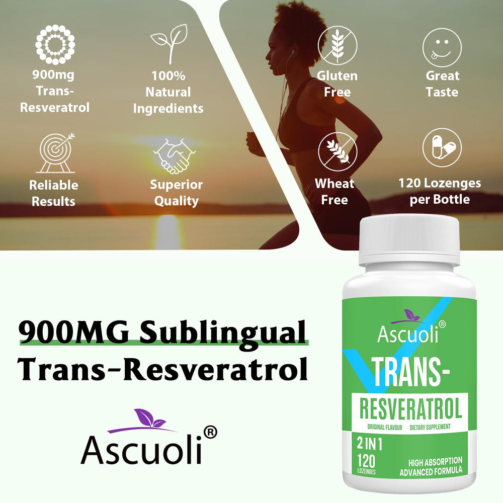 Ascuoli Sublingual absorption chart showing faster entry into bloodstream