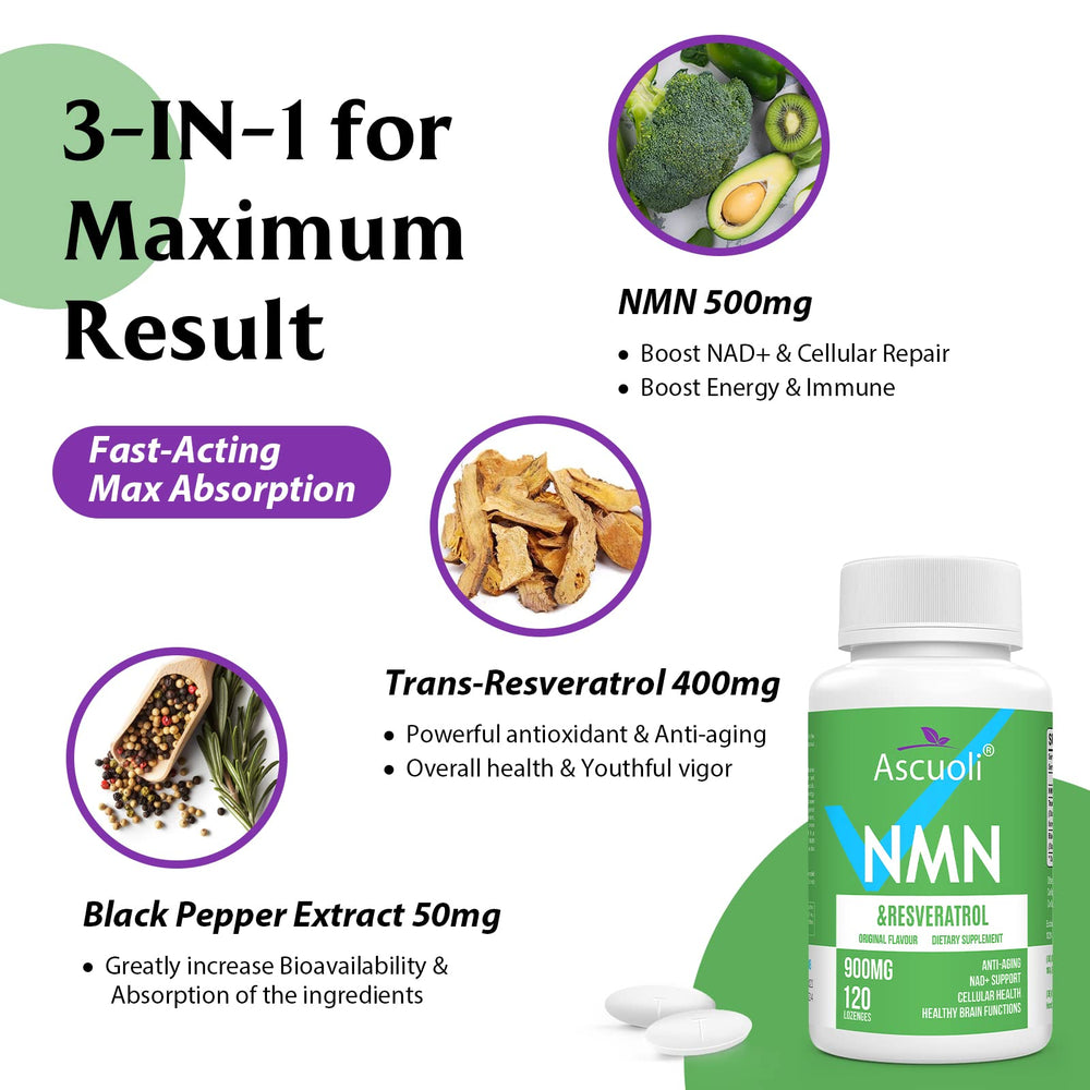 Ascuoli lifestyle image suggests potential anti-aging support.
