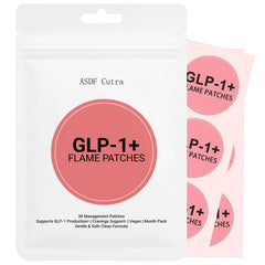 ASDF Cutra GLP-1 patch applying berberine for steady skin release.