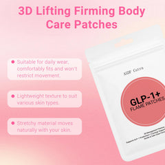 ASDF Cutra GLP-1 patch on arm offers discreet daily support.