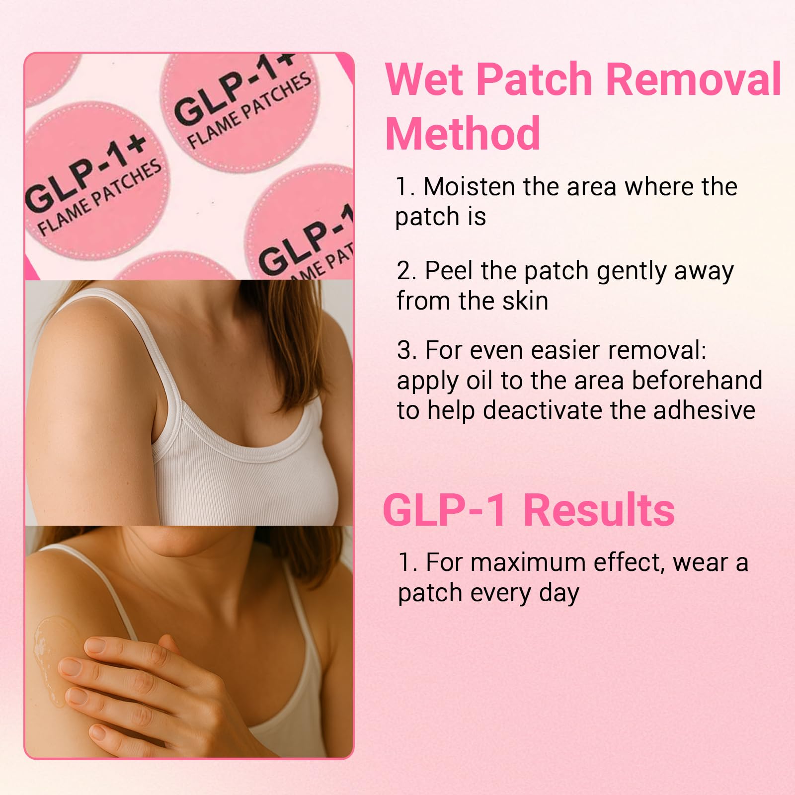 ASDF Cutra GLP-1 patch packaging for travel-friendly use.