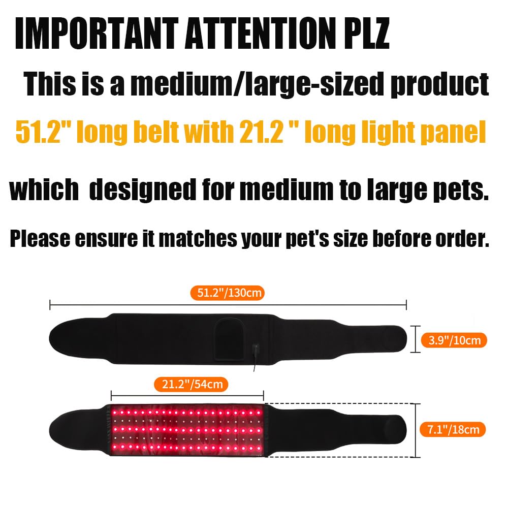 Asenei red light therapy belt customizable settings for tailored sessions.