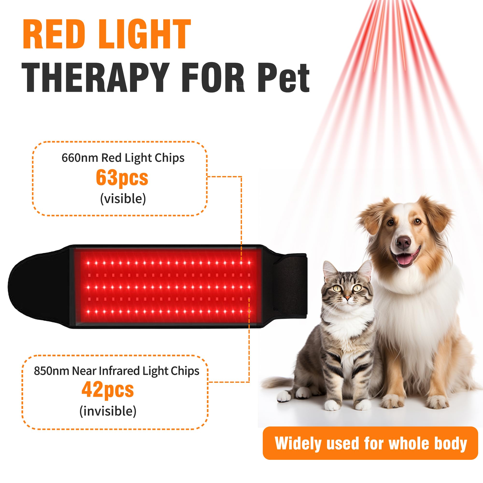 Asenei red light therapy belt water-resistant surface for easy cleaning.