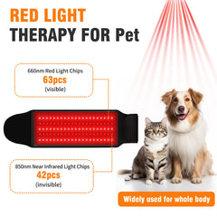 Asenei red light therapy belt water-resistant surface for easy cleaning.