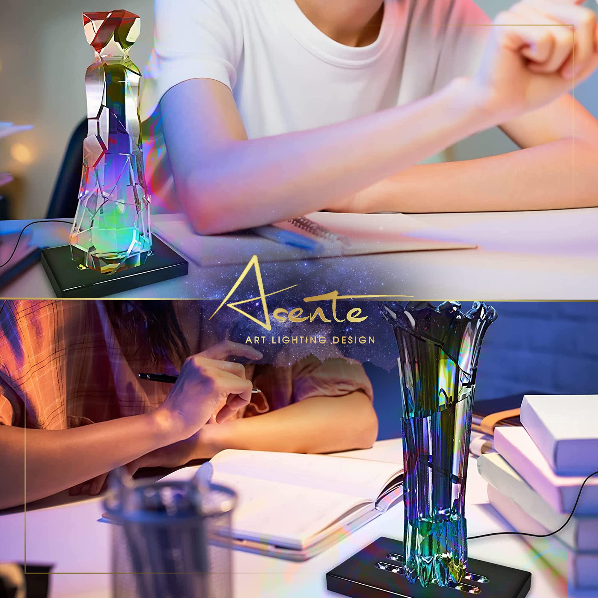 ASENTE tower to boost focus and mental clarity during meditation.